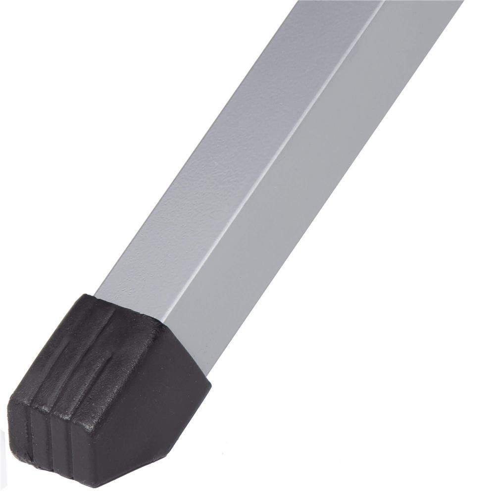Pat pliant pentru camping, structura metalica, 190x74x42cm, 150kg, negru