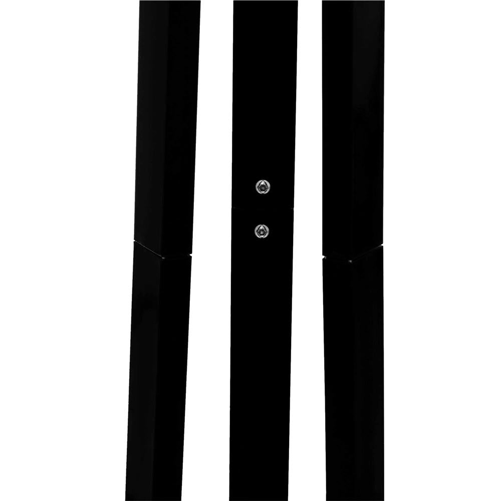 Cuier din metal Sersimo, 9 agatatoare, 180cm, negru