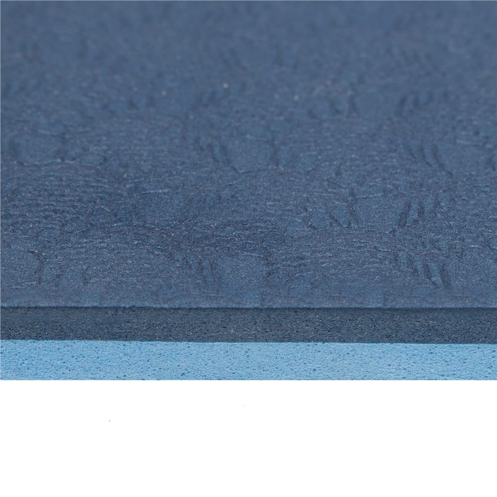 Saltea pentru antrenament, yoga, fitness, aerobic, pilates, exercitii la sol, 183x61cm, albastru