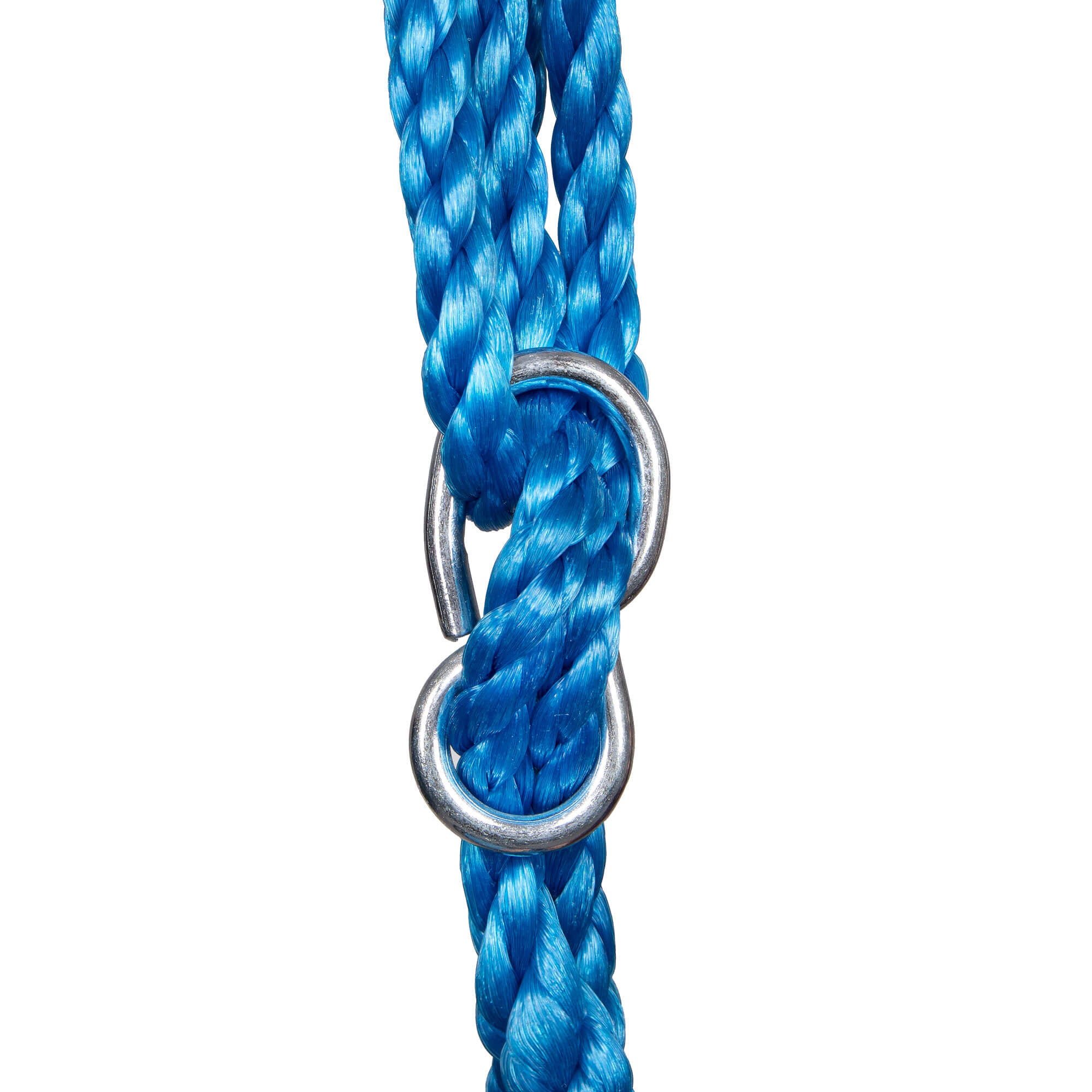 Leagan tip cuib Sersimo NS21, diametru 80cm, inaltime reglabila, pentru exterior, sarcina 100 kg, negru albastru