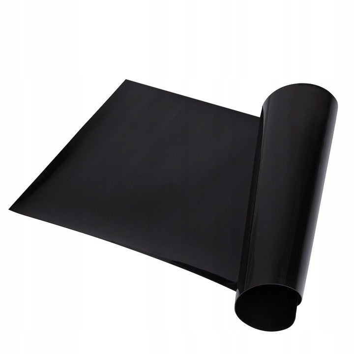 Protectie parchet pentru scaun de birou, polipropilena, 120x90cm, negru