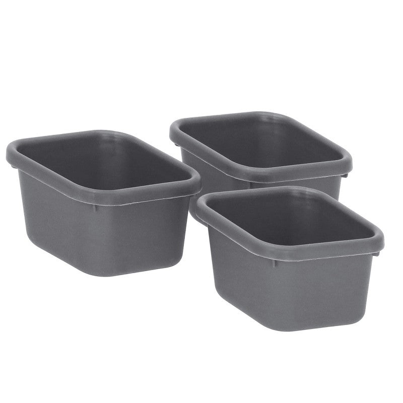 Organizator sertar bucatarie, 8 piese, gri