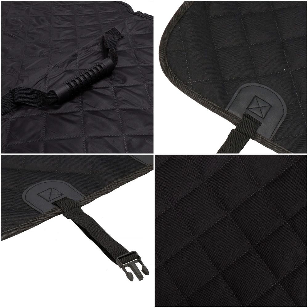 Husa scaun auto fata pentru animale de companie, impermeabila si antiderapanta, 122x51cm, negru
