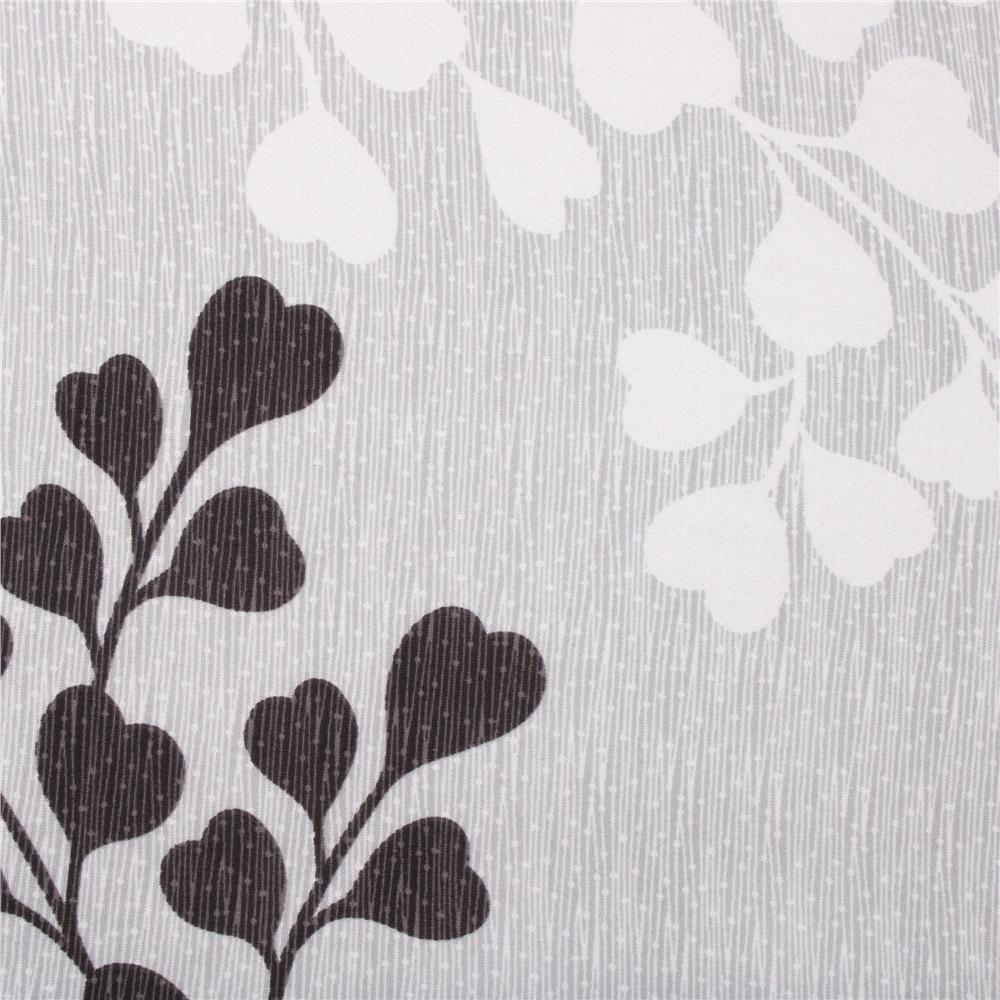 Husa universala pentru scaun, marime universala, poliester si spandex, 45 x 60 cm, gri floral