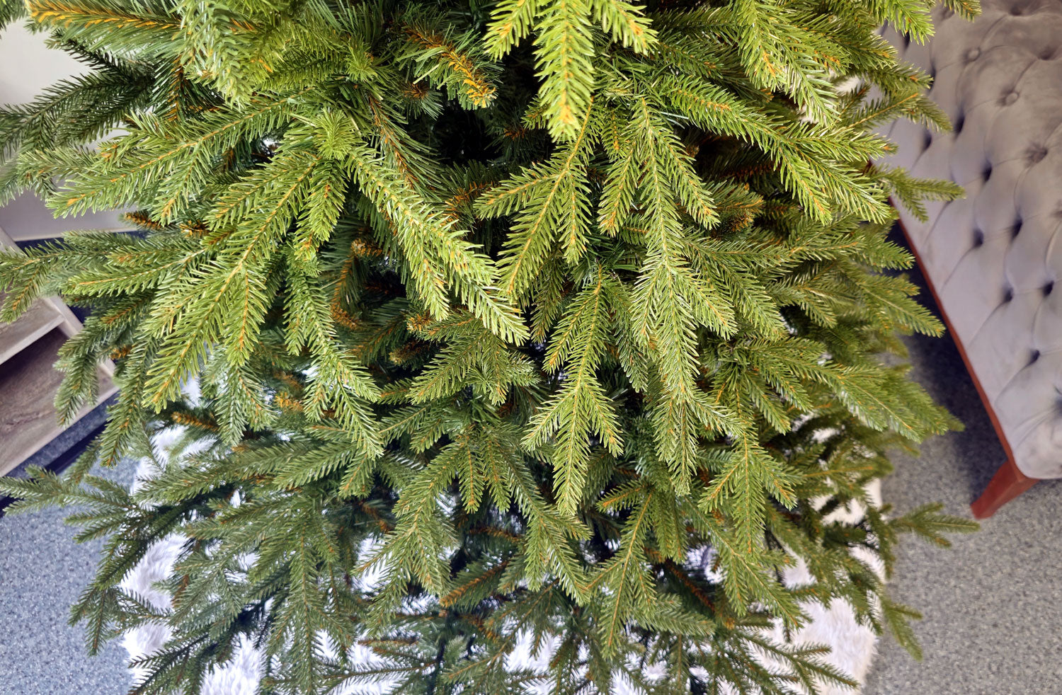Brad artificial Christmas Deluxe by Sersimo, Nature, 2D+3D, 230cm - 8