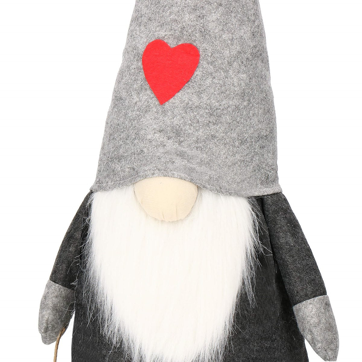 Figurina Craciun, Spiridus, picioare telescopice, inaltime extensibila 82-130cm