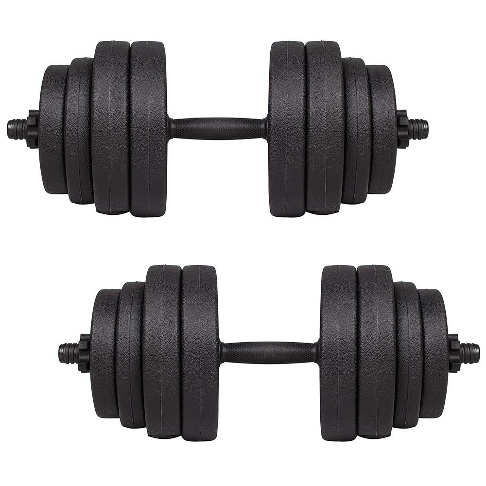 Set gantere reglabile 30kg (2x15kg) din compozit
