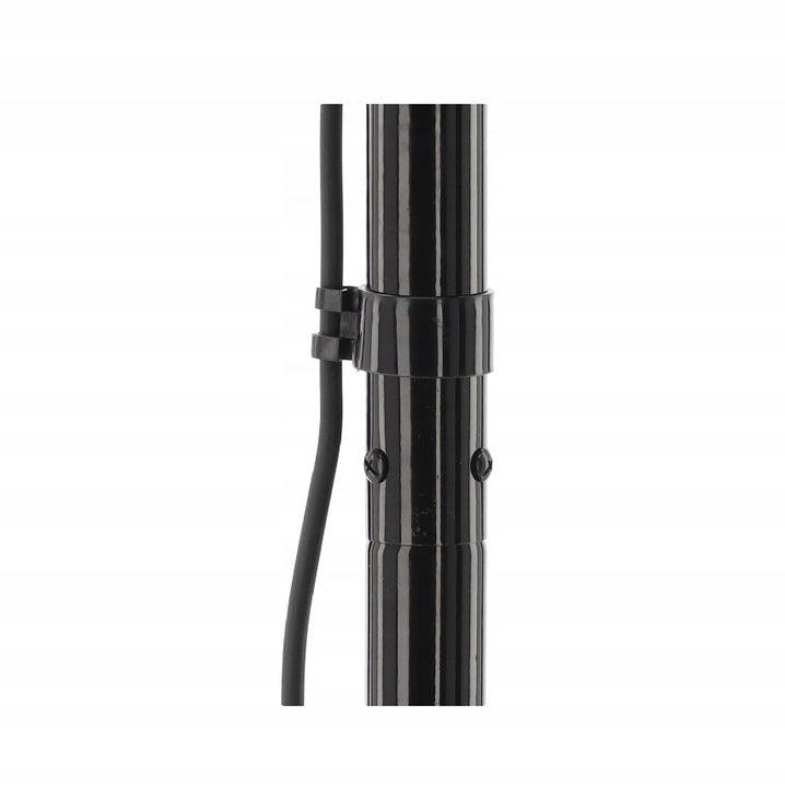 Incalzitor stativ cu infrarosu, 2000 W, 3 trepte de incalizire, reglabil pe inaltime, negru
