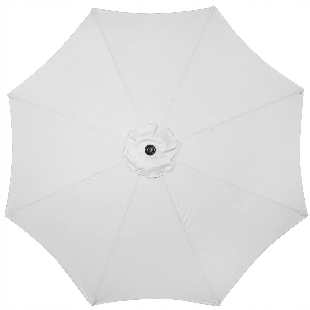 Umbrela terasa gradina, cu manivela si inclinare, GU20E, diametru 300cm, Argintiu