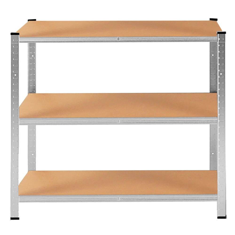 Raft cadru metalic modular pentru depozitare, 6 polite, 225x110x50cm, sarcina 900kg