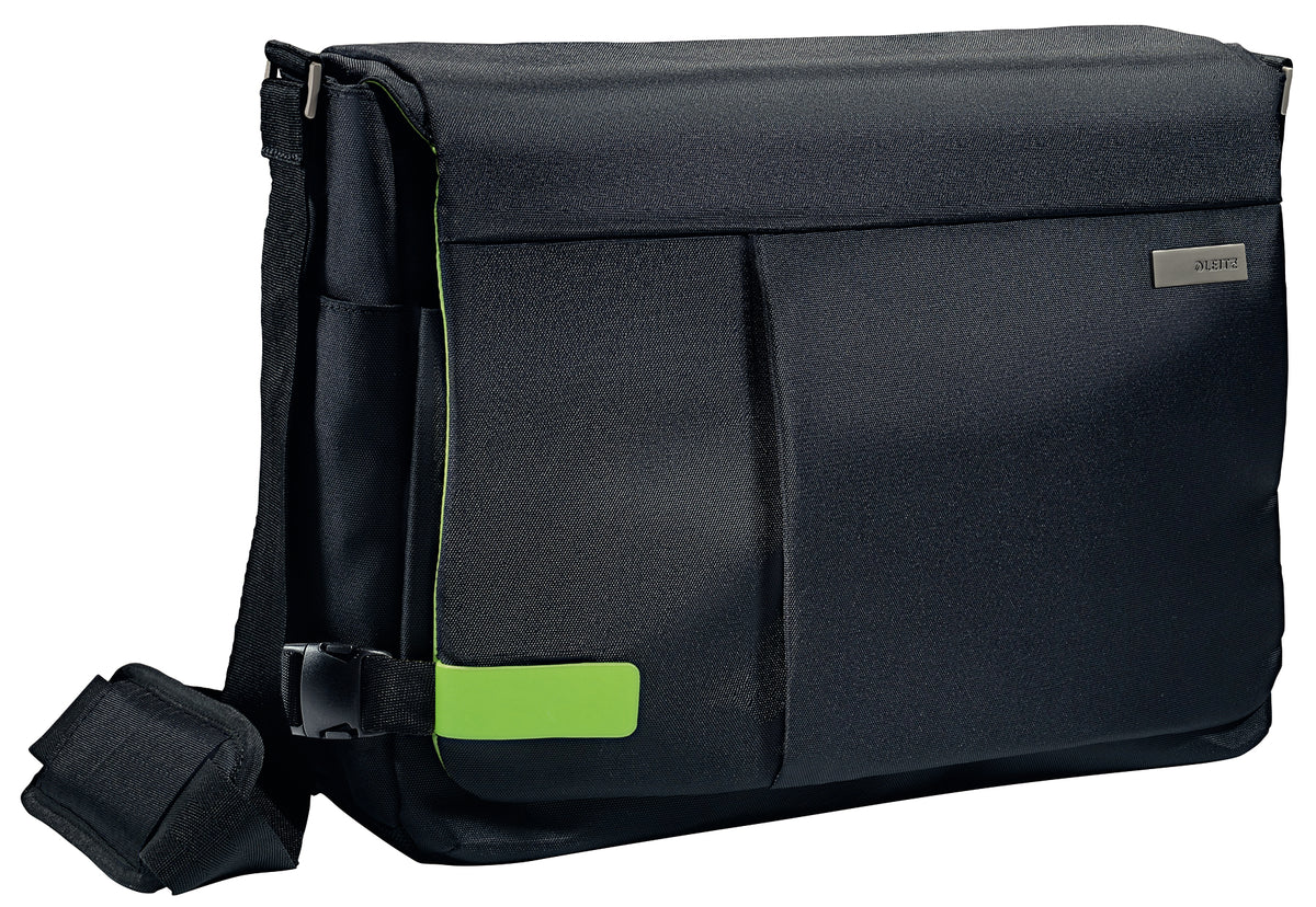 GEANTA Leitz, pt. notebook de max. 15.6 inch, 1 compartiment, buzunar frontal x 2 | buzunar dorsal x 2, waterproof, poliester, negru, 