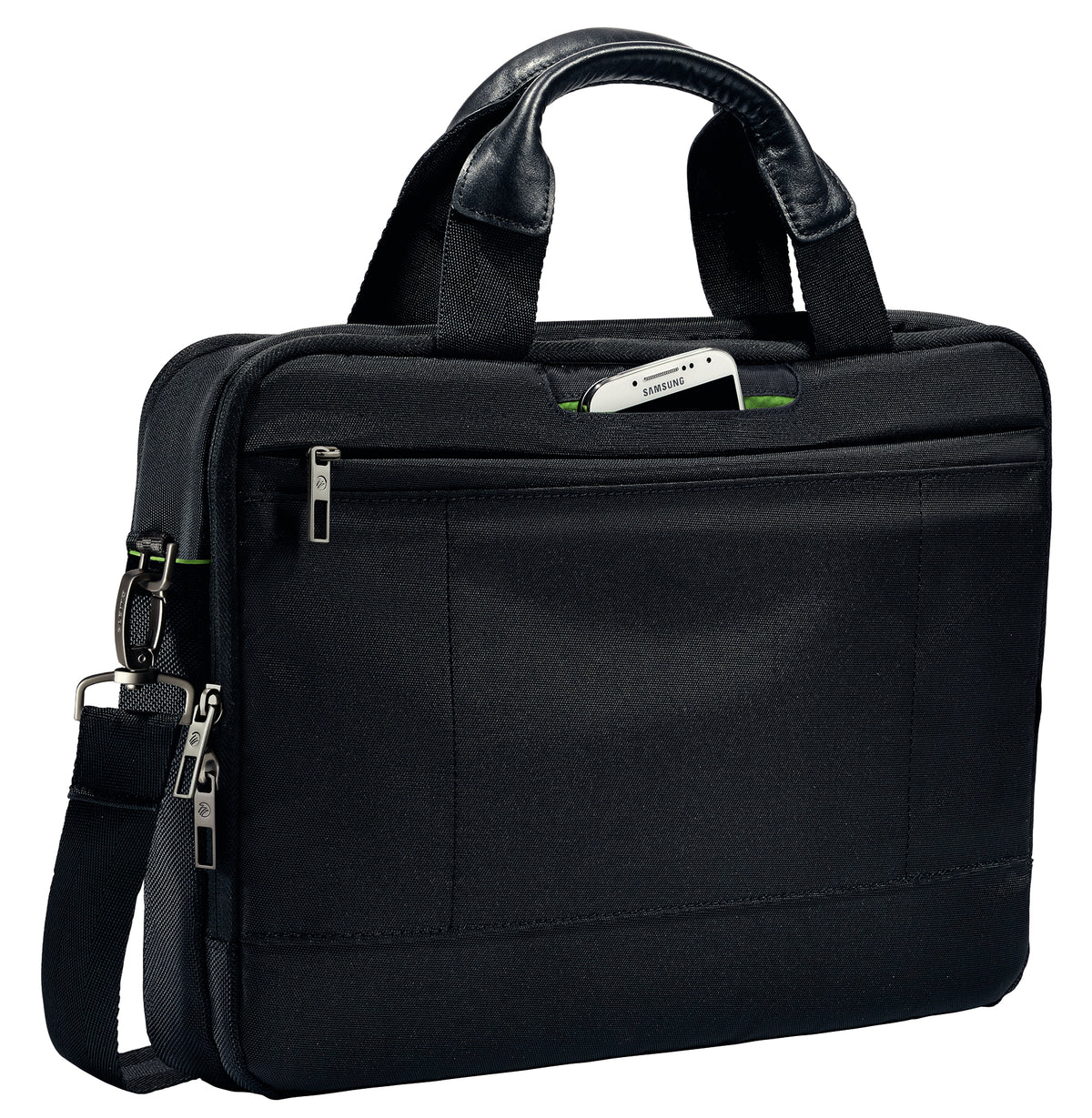 GEANTA Leitz, pt. notebook de max. 13.3 inch, 2 compartimente, buzunar frontal | buzunar dorsal x 2, waterproof, poliester