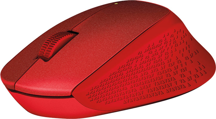 MOUSE LOGITECH, "M330 Silent", PC sau NB, wireless, 2.4GHz, optic, 1000 dpi, butoane/scroll 3/1, , rosu, "910-004911"