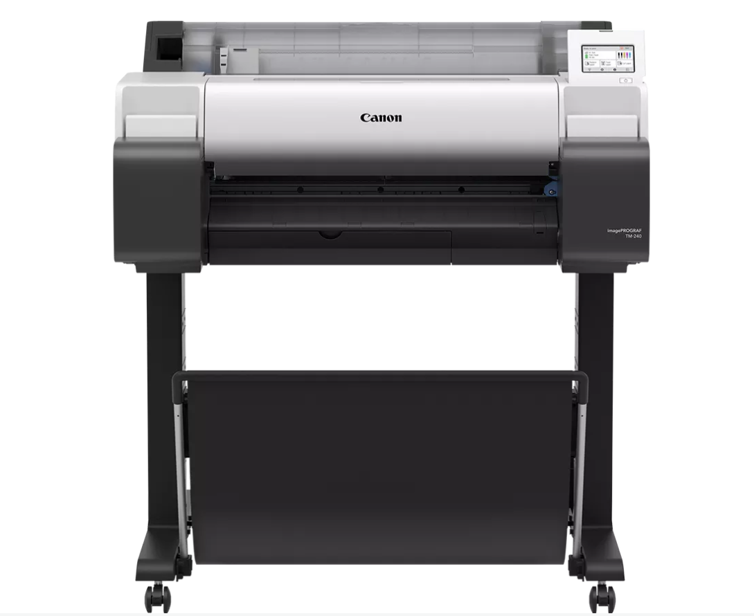 Plotter Inkjet Color Canon IPF TM-240, A1, Functii: Impr.,Viteza de Print Mono:42 sec/A1, Viteza de print color: 42 sec/A1, Conectiv:USB|Retea|WiFi, Duplex:nu,ADF:Nu "6242C003AA"