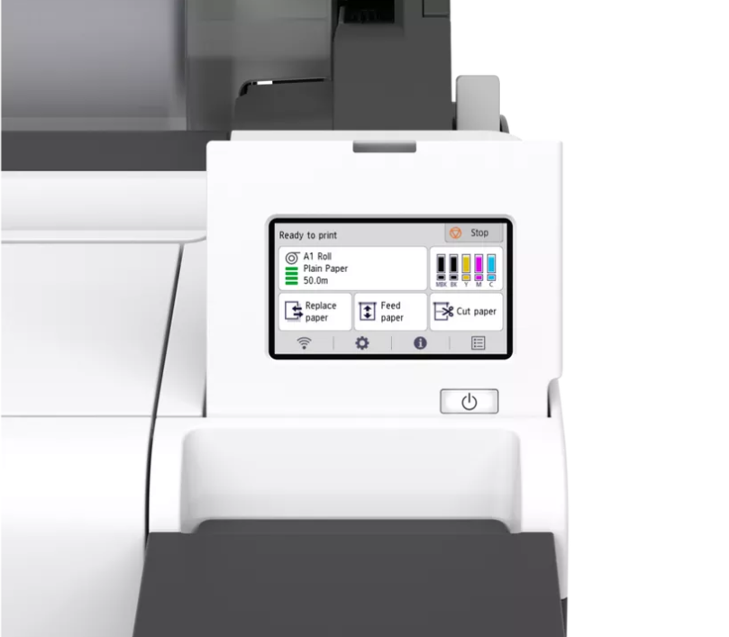 Plotter Inkjet Color Canon TM-355, A0, Functii: Imprimare, Viteza de Printare Monocrom:,Viteza de printare color:0:17-2.23,Conectivitate:USB|Retea|Wi-Fi, Duplex:,ADF: "6244C003AA"