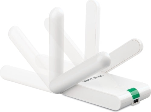 ADAPTOR RETEA TP-LINK MINI, extern wireless 2.4 GHz, Mini USB 2.0, port, 300 Mbps, antena externa x 2, "TL-WN822N"
