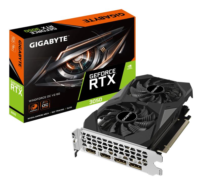 Gigabyte GB GEFORCE RTX 3050 WINDFORCE OC 6G V2
