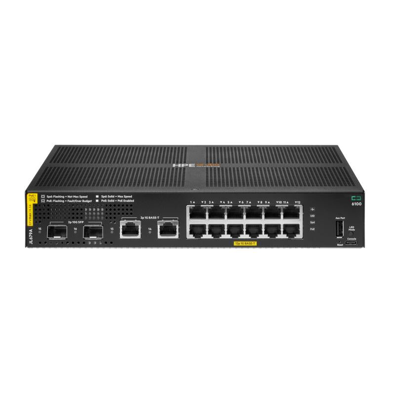 Aruba Networks ARUBA 6100 12G CL4 2SFP+ 139W SWCH