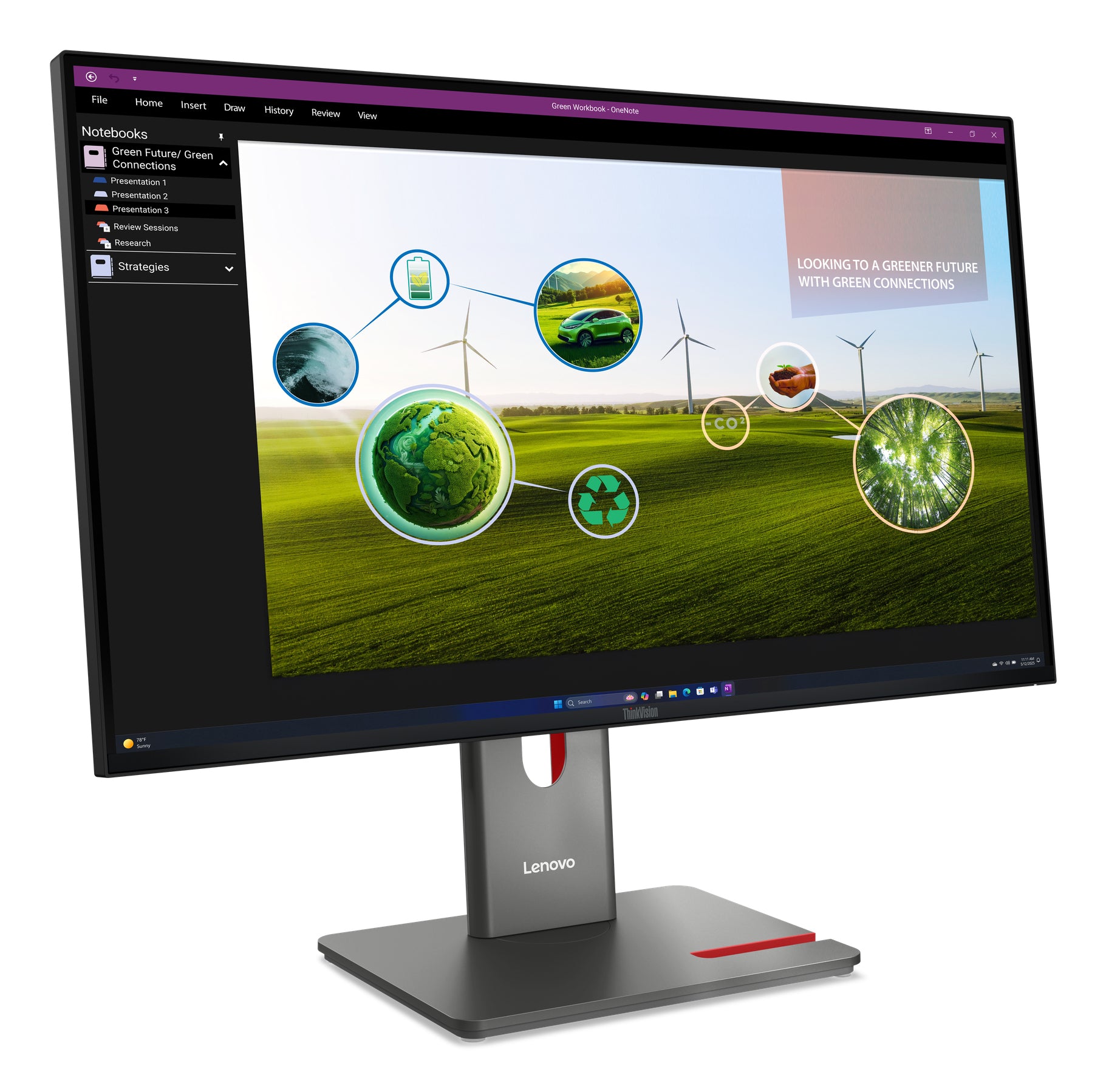 MONITOR LCD 27" P27Q-40/64A7GAT6EU LENOVO "64A7GAT6EU"