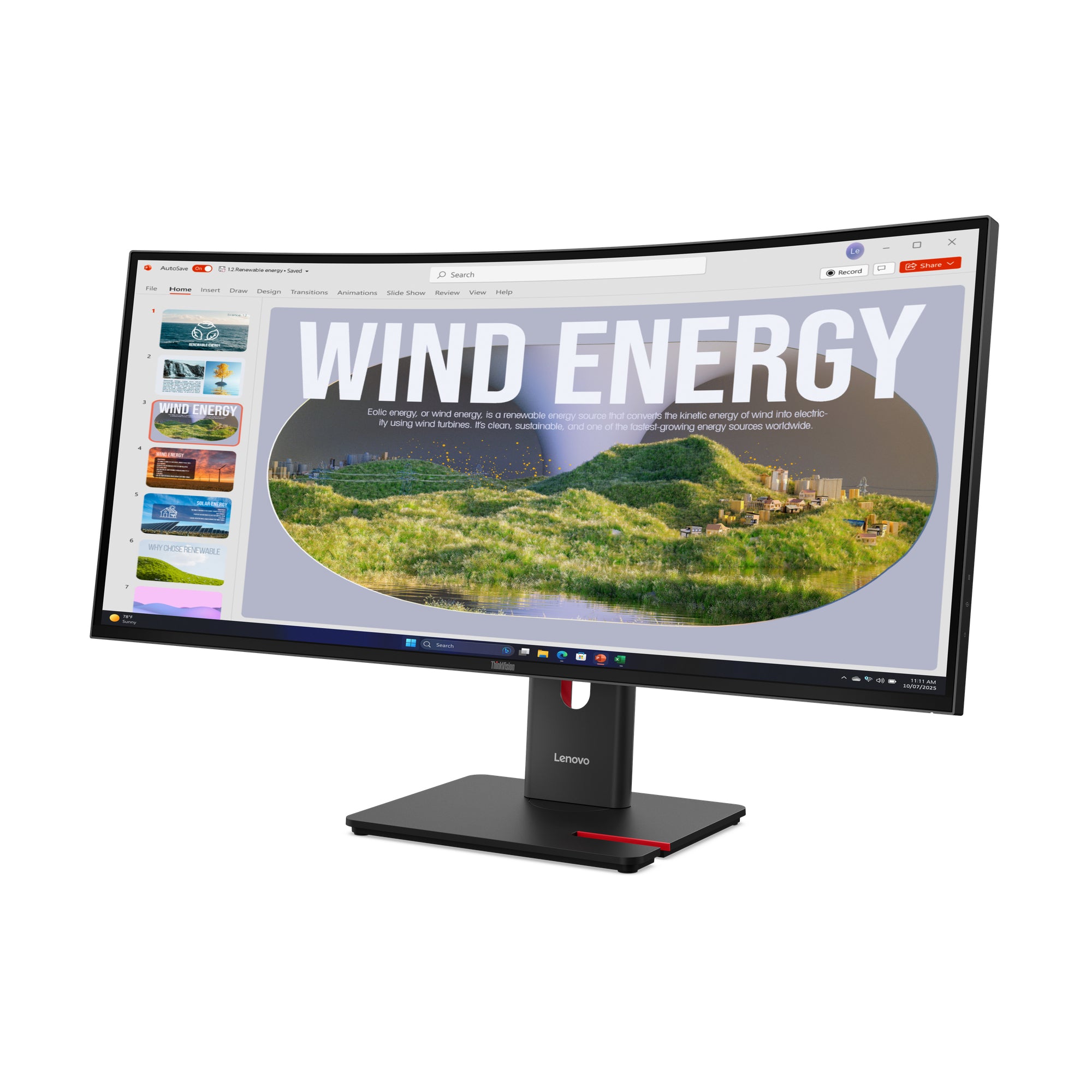 MONITOR LCD 34" T34WD-40/64AEGAT1EU LENOVO "64AEGAT1EU"