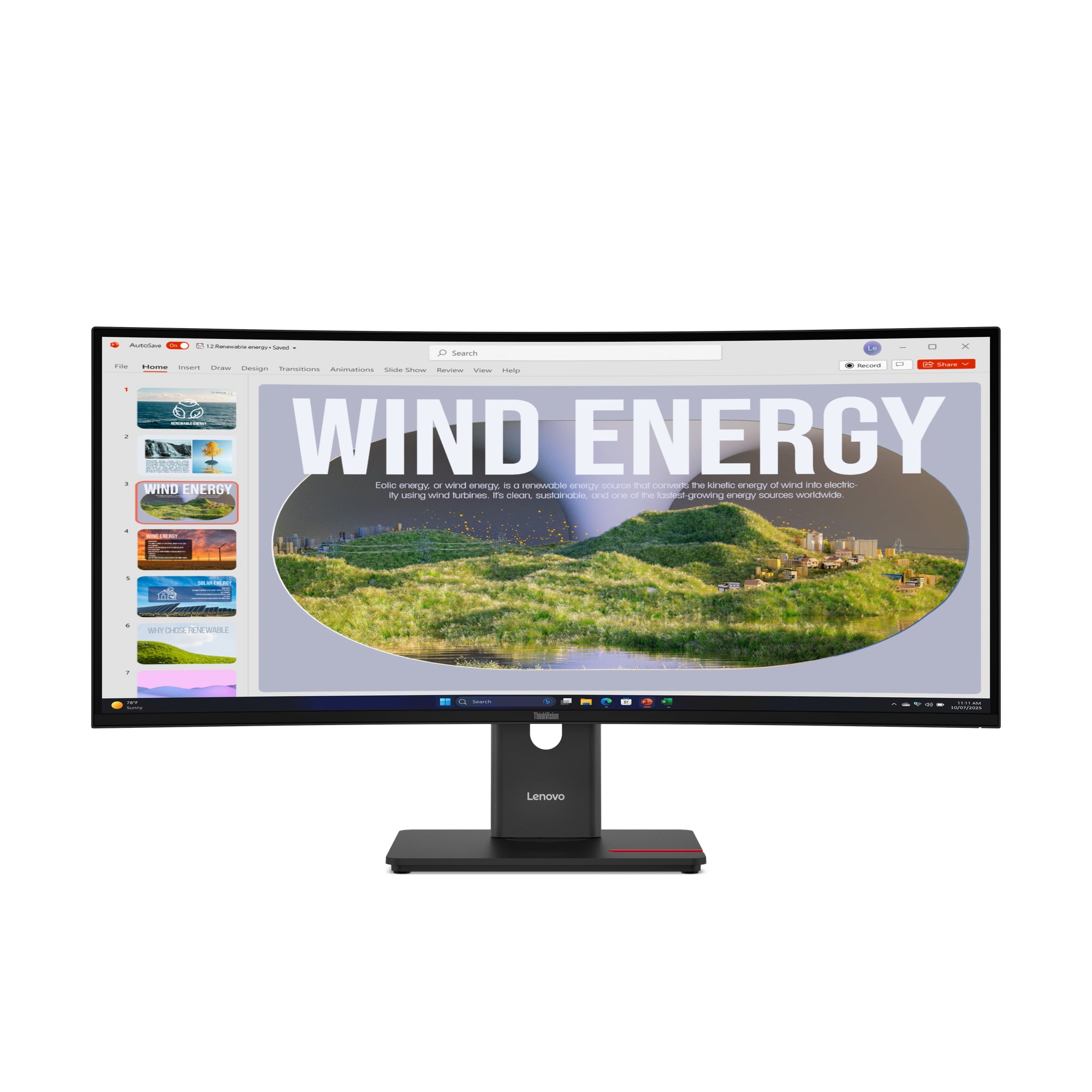 MONITOR LCD 34" T34WD-40/64AEGAT1EU LENOVO "64AEGAT1EU"