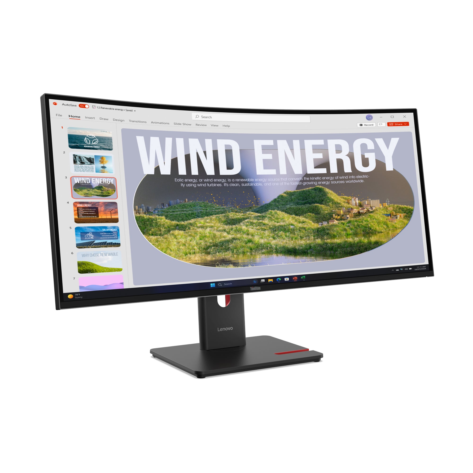 MONITOR LCD 34" T34WD-40/64AEGAT1EU LENOVO "64AEGAT1EU"