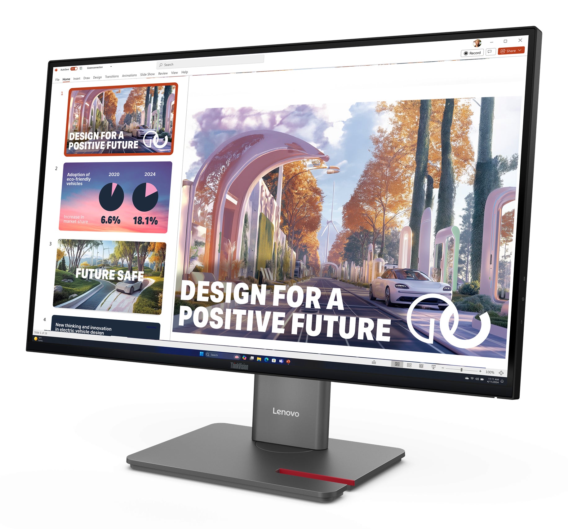 MONITOR LCD 27" P27QD-40/64B3GAT2EU LENOVO "64B3GAT2EU"