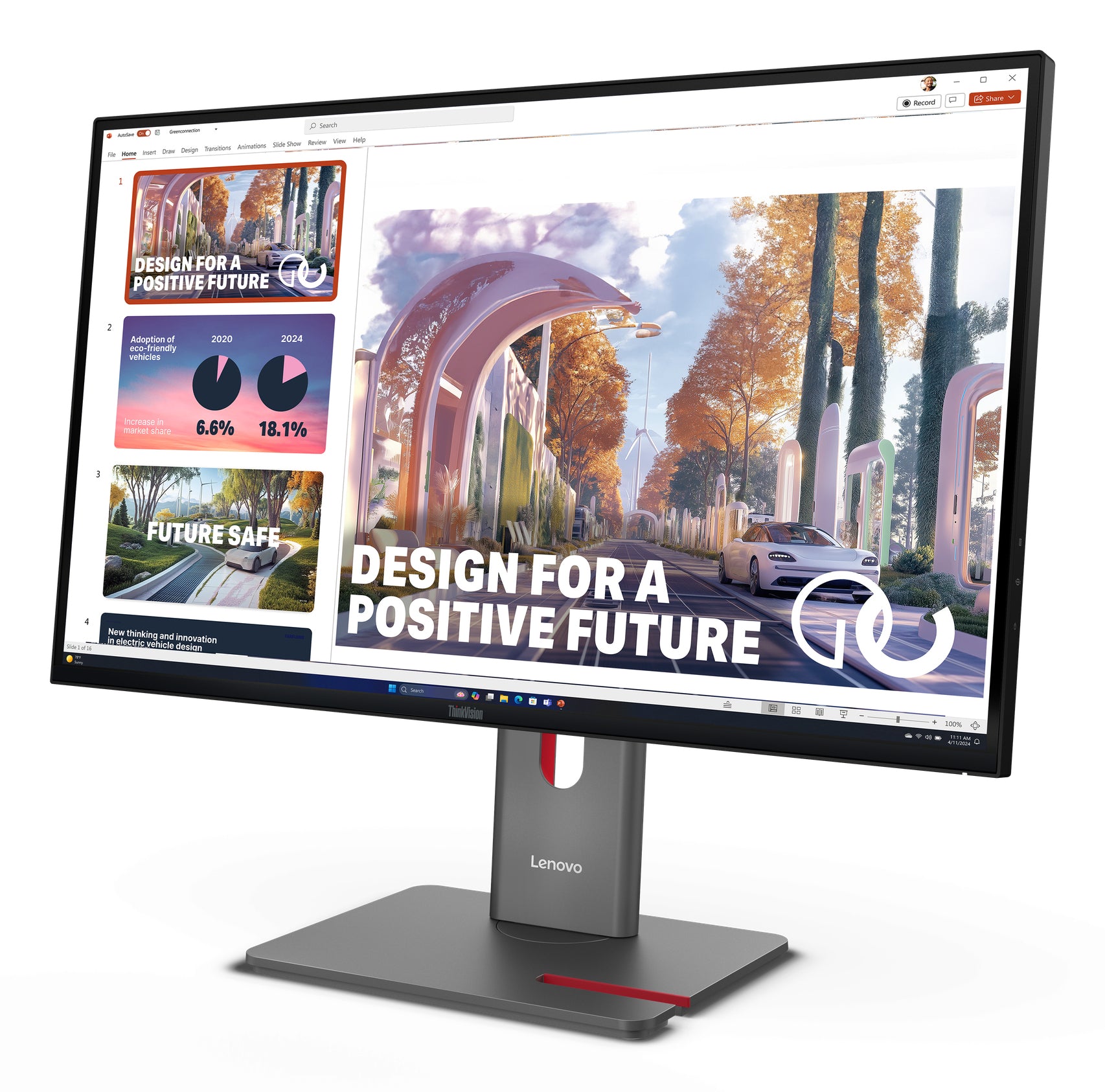 MONITOR LCD 27" P27QD-40/64B3GAT2EU LENOVO "64B3GAT2EU"