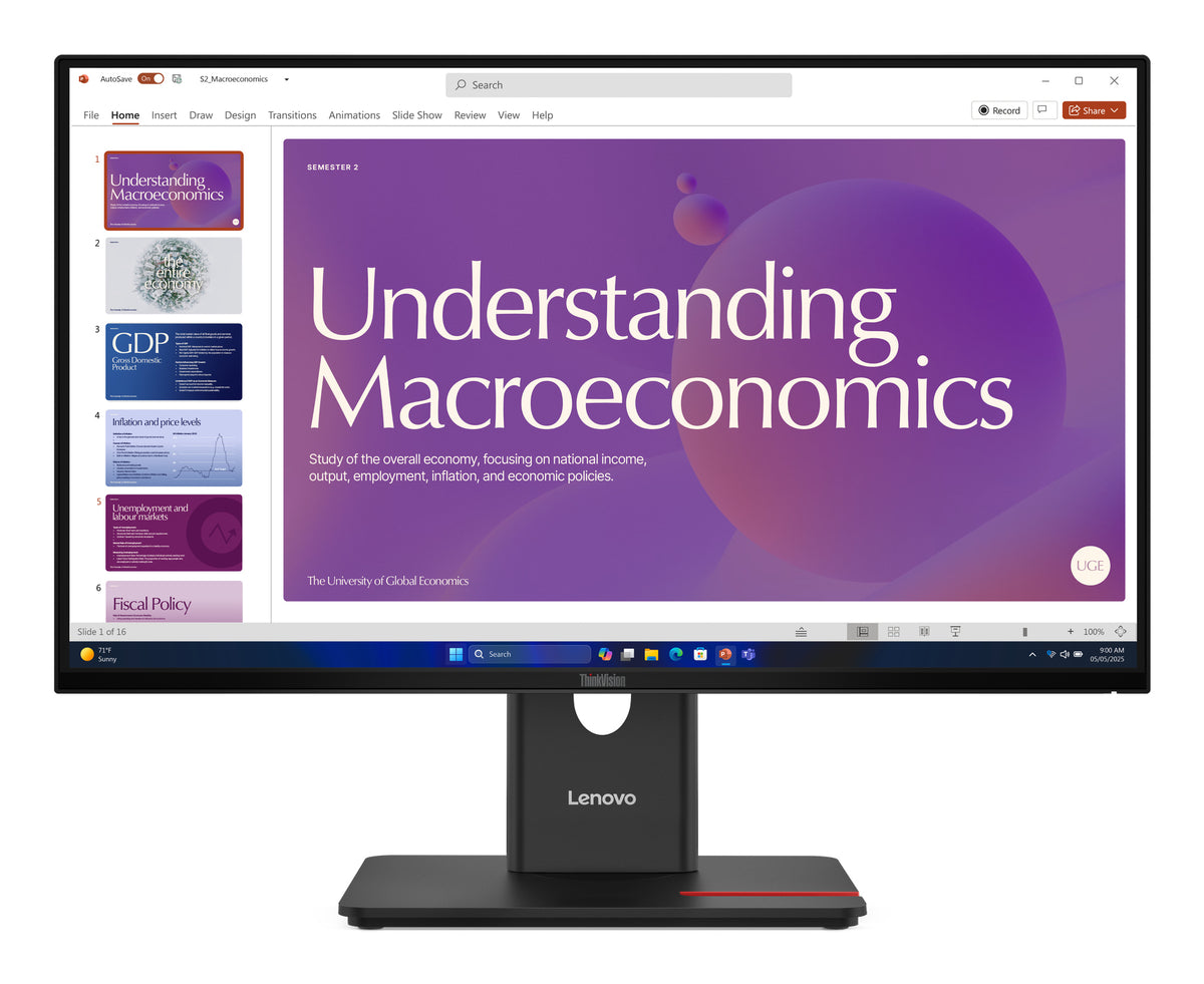 Lenovo Monitor ThinkVision T24D-40 23,8