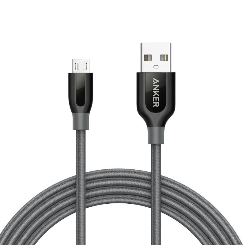 Cablu premium Anker PowerLine+ microUSB 1.8 metri gri