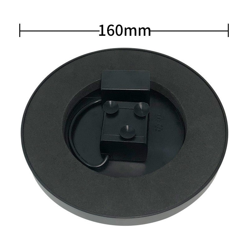 Fantana Arteziana pentru Gradina, Solara, Automata, Rotunda, 3 Moduri de Pulverizare, Negru, 16 cm