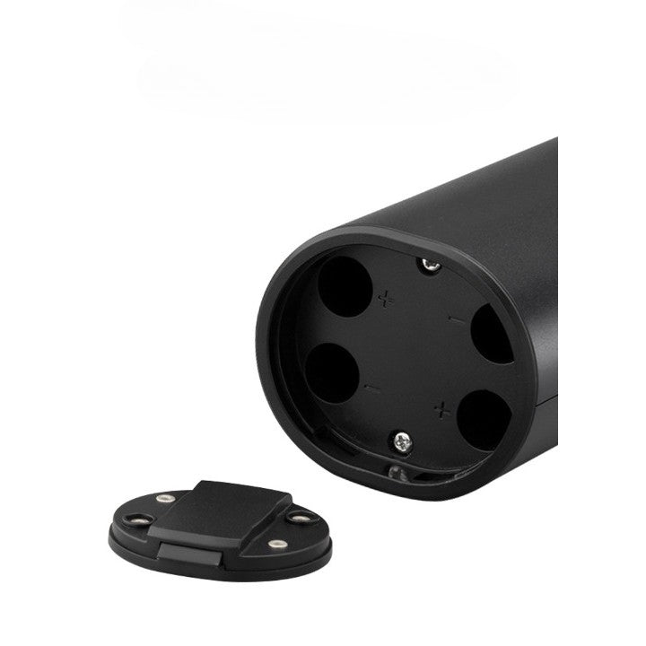 Rasnita Electrica pentru Cafea si Condimente, Cutit de Macinare din Otel Inoxidabil, Incarcare cu Baterii, Optiuni Diferite de Macinare, Usor de Manevrat, 18x5.5cm, Negru