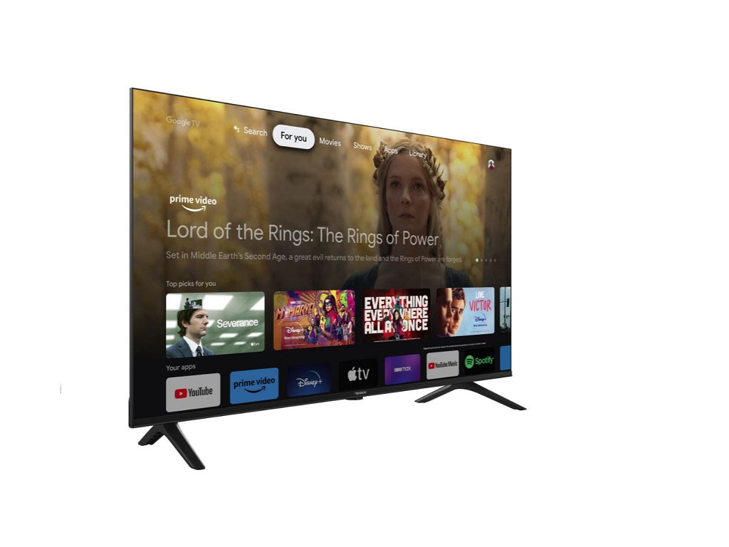 Tesla Google TV DLED 65S635BUS, 165 cm, UHD, blackDVB-T2/C/S2, 400 cd/m, CI+, VESA 400x200mm 