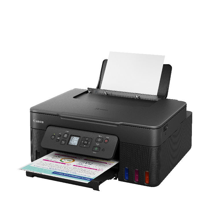 Multifunctional Inkjet CISS Color Canon G3480 Black, A4, Functii: Impr.|Scan.|Cop., Viteza de Printare Monocrom: 11ipm, Viteza de printare color: 6ipm, Conectivitate:USB|RET|WIFI, Duplex:Da, ADF:Nu(incl.TV 11lei) "6708C009AA"