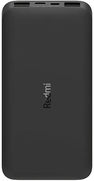 Baterie externa Redmi Power Bank 10000MmAH Dual USB + Micro USB / USB type C, Negru Negru 
