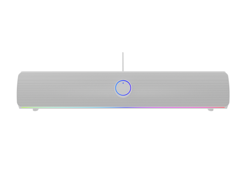 Soundbar GENESIS HELIUM 312BT 2.0, alb