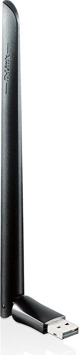 Adaptor RETEA D-Link AC600, extern wireless 2.4 GHz | 5 GHz, USB 2.0, port, 600 Mbps, antena externa x 1, 