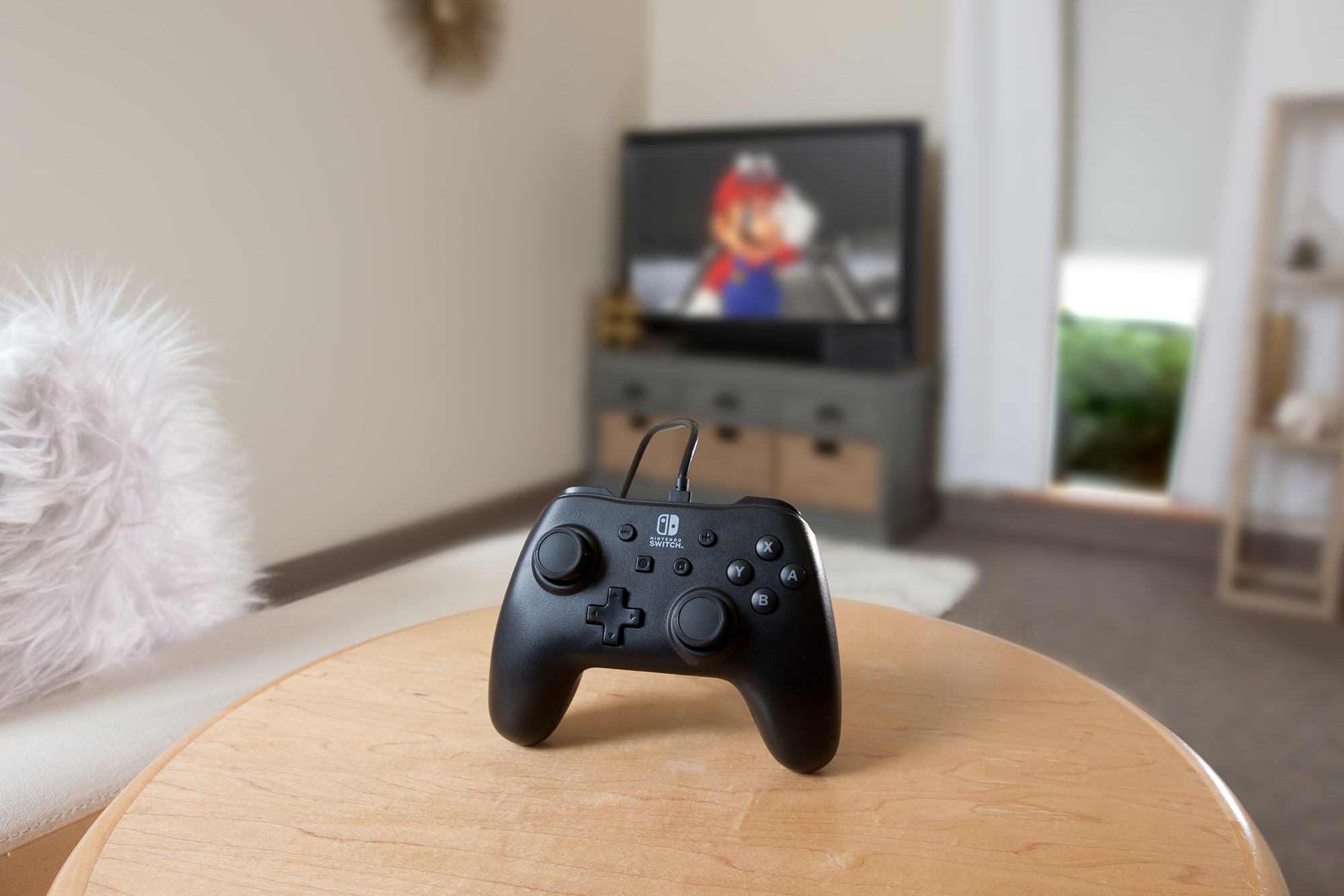 CONTROLLER PowerA, cu fir, pentru Nintendo Switch, negru, "1511370-02"