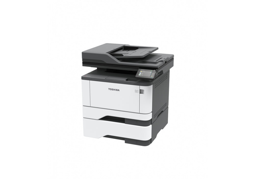 Multifunctional Laser Mono Toshiba e-STUDIO 409S, A4, Functii: Impr.|Scan.|Cop.|Fax, Viteza de Printare Monocrom: 40ppm, Viteza de printare color: , Conectivitate:USB|Ret, Duplex:Da, ADF:DADF "6B000001177"