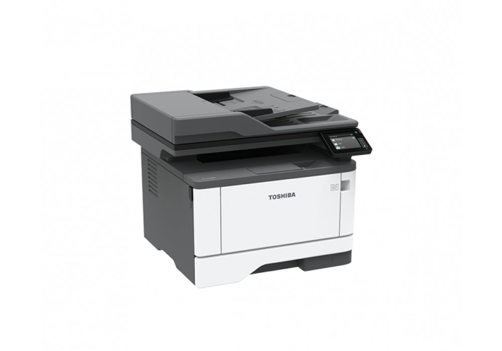 Multifunctional Laser Mono Toshiba e-STUDIO 409S, A4, Functii: Impr.|Scan.|Cop.|Fax, Viteza de Printare Monocrom: 40ppm, Viteza de printare color: , Conectivitate:USB|Ret, Duplex:Da, ADF:DADF "6B000001177"