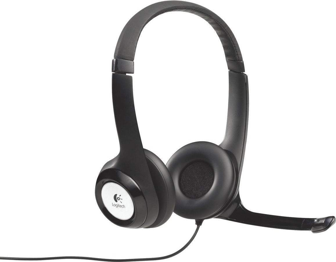 CASTI Logitech, "H390", cu fir, standard, utilizare multimedia, call center, microfon pe brat, conectare prin USB 2.0, negru, "981-000406"