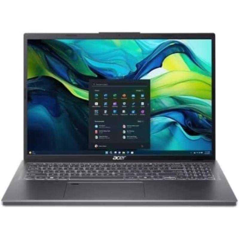 Laptop Consumer Acer Aspire 16 A16-71M-7155, cu procesor Intel Core Ultra 7 155U, 16'' IPS, 16 GB DDR5, 1 TB SSD, Intel Graphics, Fara OS, 2 ani Garantie
