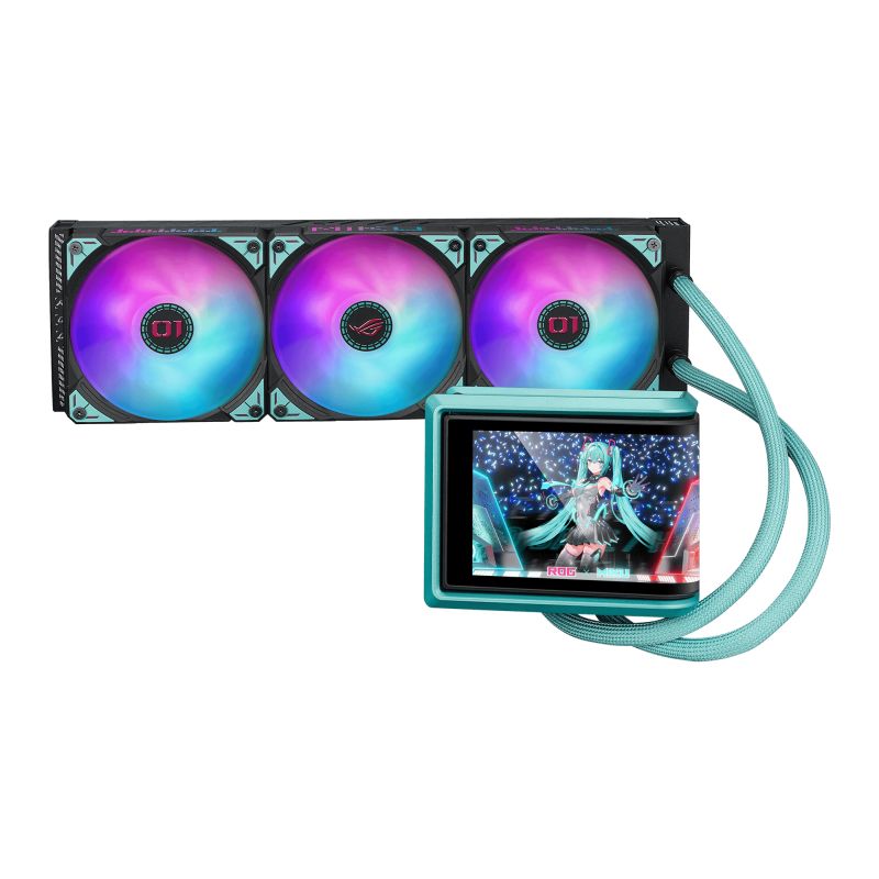 CPU Cooler ASUS Rog Ryuo Iv 360 Argb (Cooler Procesor ASUS Rog Ryuo Iv 360 Argb Hatsune Miku Edition)