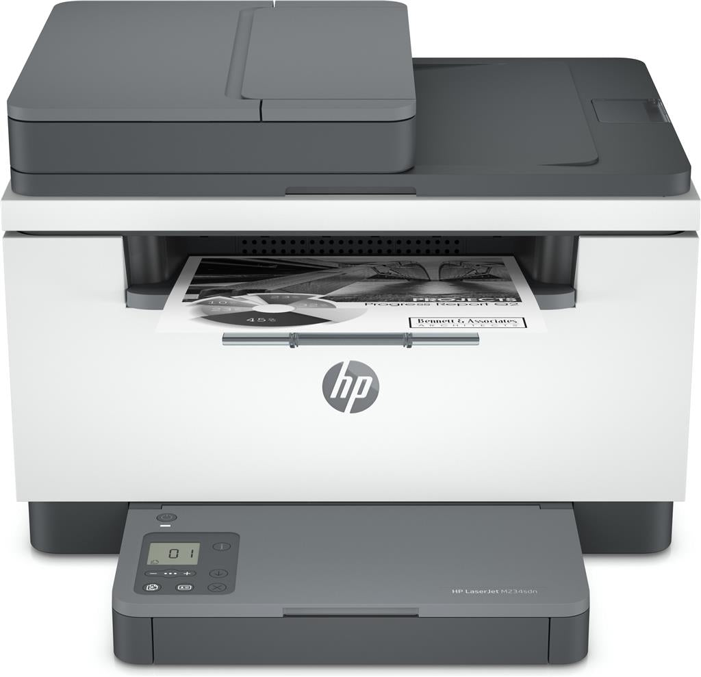Multifunctional Laser Mono HP LaserJet MFP M234sdn, A4, Functii: Impr.|Scan.|Cop., Viteza de Printare Monocrom: 29 ppm, Conectiv:USB|Retea, Duplex:Da, ADF:ADF "6GX00F"