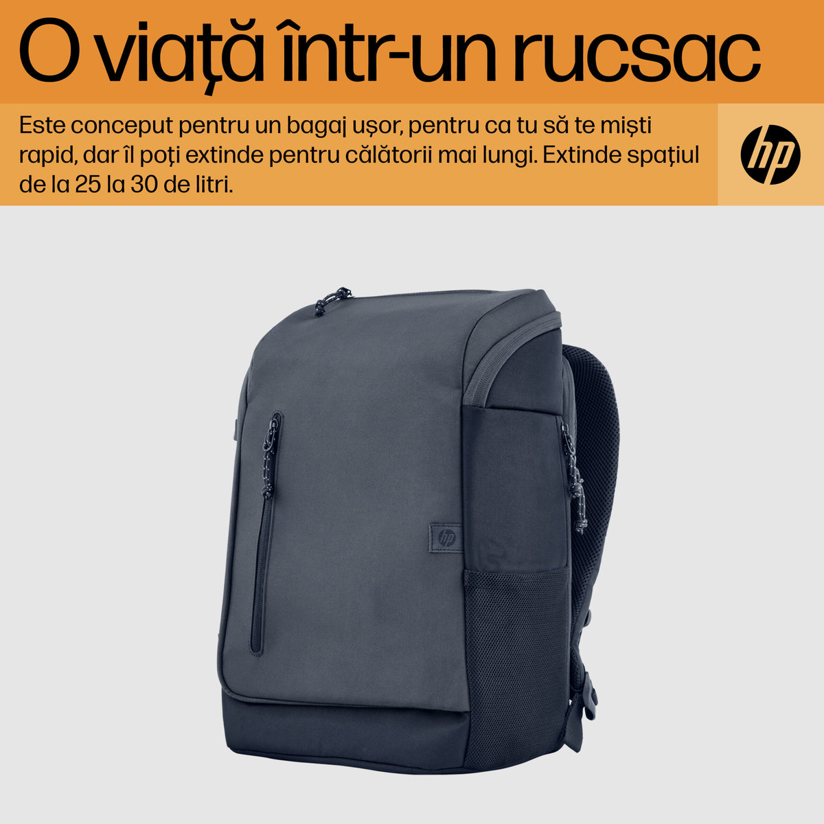 HP Travel 25 Liter 15.6inch Iron Grey Laptop Backpack 