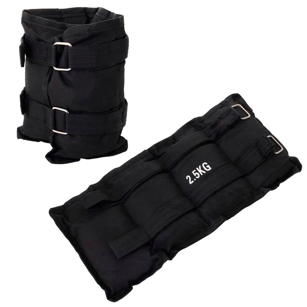 Greutati pentru glezna si incheietura mainii, 2x2.5kg
