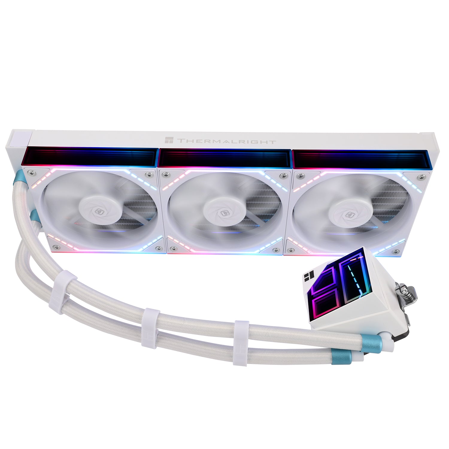 COOLER Thermalright "Frozen Infinity 360", skt. Intel si AMD, racire cu lichid, 3 x 120mm, 2000 RPM, ARGB adresabil, alb "Frozen Infinity 360 White"