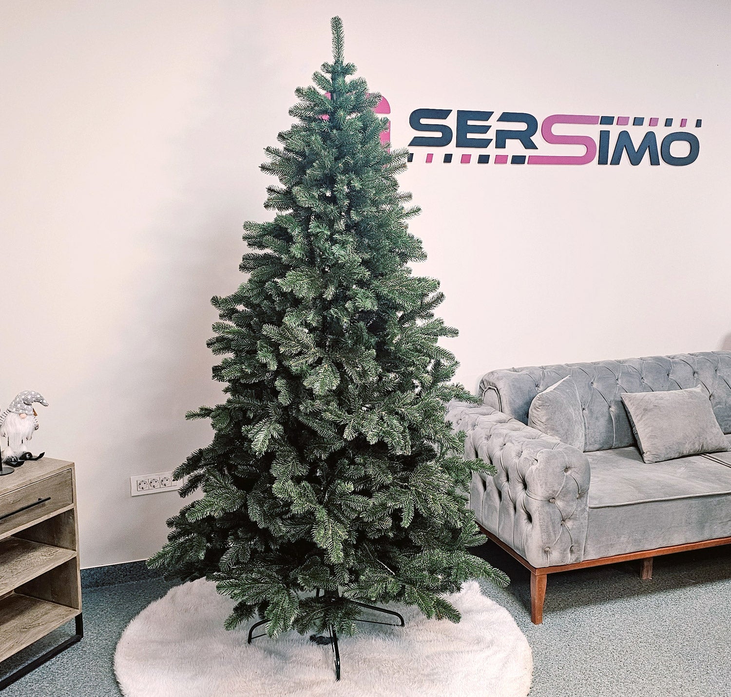 Brad artificial Christmas Deluxe by Sersimo, Kovalivka Select, integral 3D, 210cm