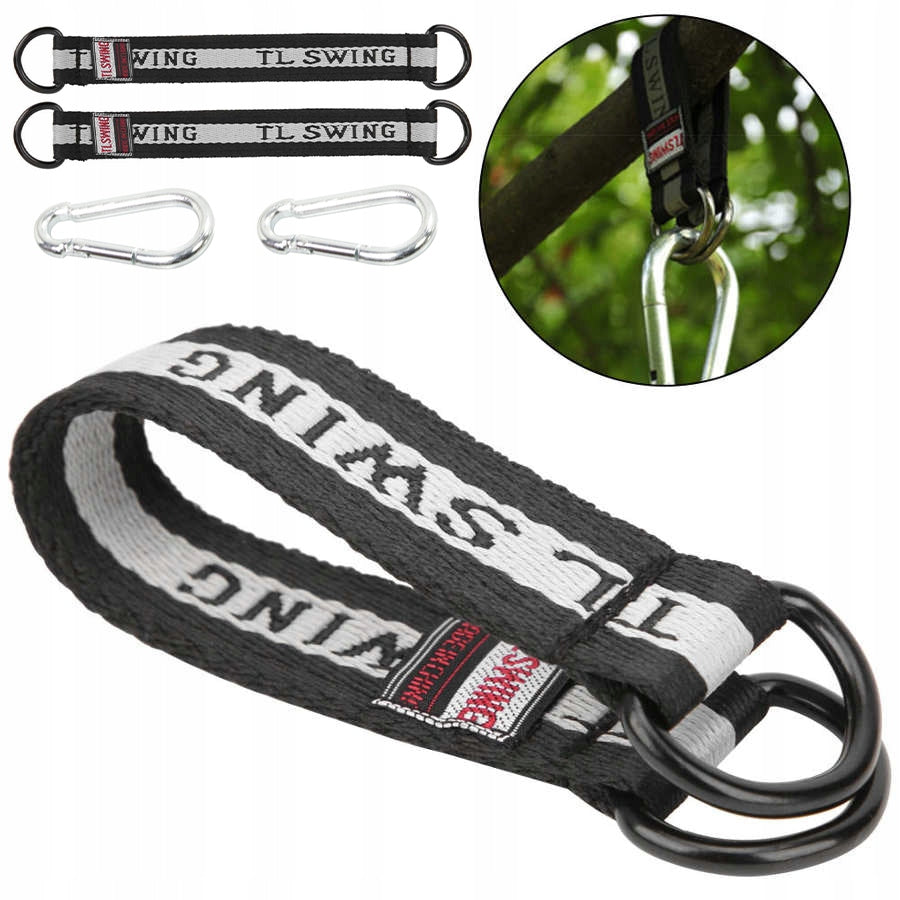 Set montare hamace si leagane, 4 piese, sarcina 100 kg