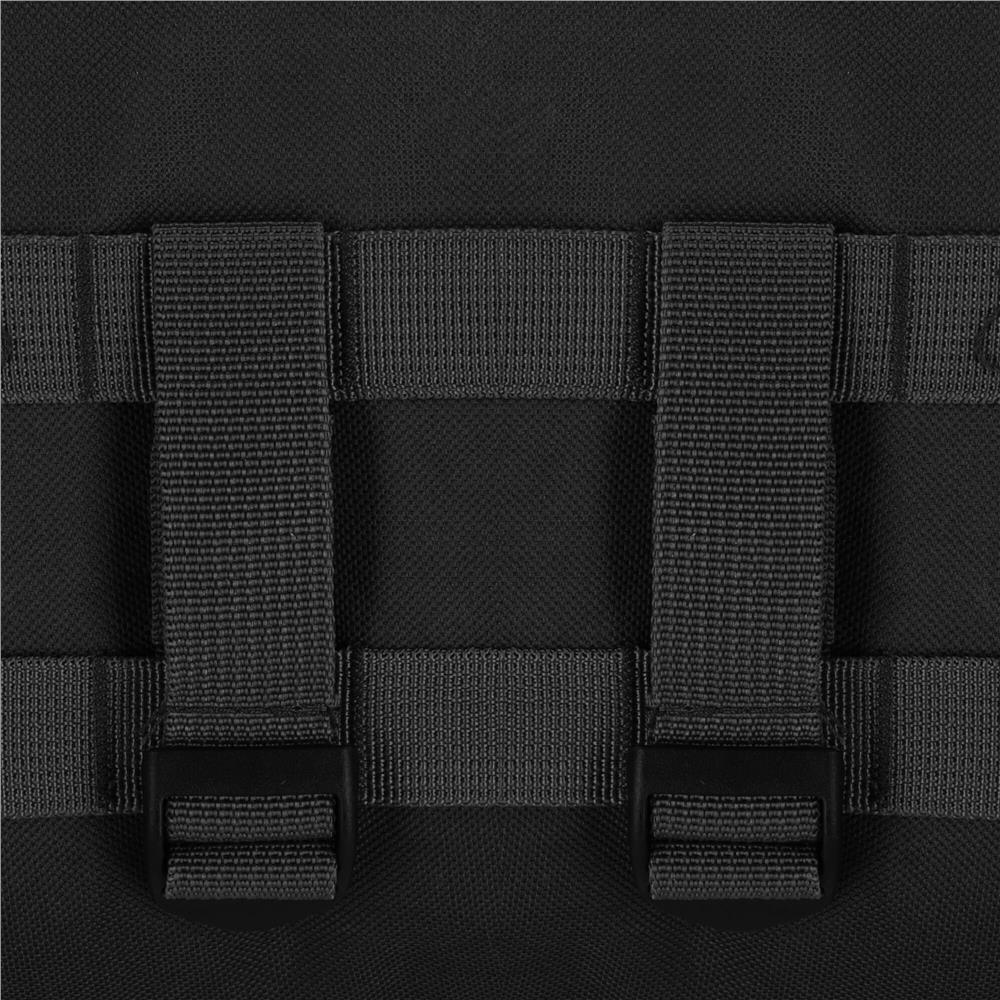 Rucsac militar pentru drumetie, impermeabil, compartimentat, 35L, negru